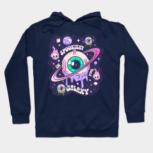 Hot goth Spookiest in the galaxy Hoodie